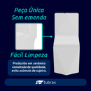 Vaso Sanitário Monobloco Completo - Caixa Acoplada Privada modelo Diamante Tubrax