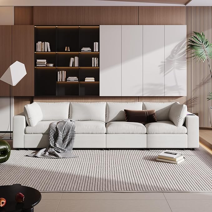 Sofá secional modular conversível,YUNLife & Home moderno estofado em forma de L Sofá de canto Sofá Cama para Sala de Estar, Apartamento, Mobiliário de Escritório