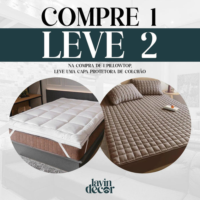 COMPRE 1 LEVE 2 - Pillow Top Diamond Lavin
