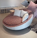 Sofá Rotativo Casal Puff Luxe Moderno