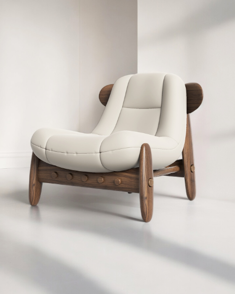 Poltrona Lunna – Design Contemporâneo & Conforto Escultural