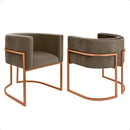 Kit 2 Poltronas Lua Luxo Varias Cores