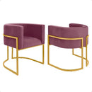 Kit 2 Poltronas Lua Luxo Varias Cores