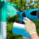 Pistola De Pintura Alta Potência Elétrica Portátil 1L 42000rpm