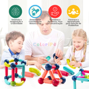 Blocos De Montar Magnéticos – Construções 3D Criativas Para Crianças