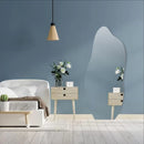 Espelho Orgânico Grande Decoração de Quarto, Modelo Flame 50x115cm Elegante Com Suporte de Parede