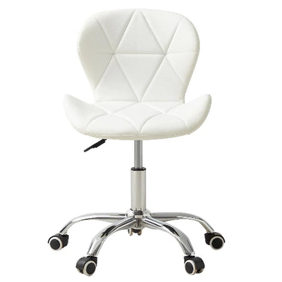 Cadeira Eiffel Slim Giratória com Estofado Penteadeira Base Cromada