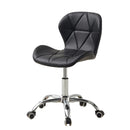 Cadeira Eiffel Slim Giratória com Estofado Penteadeira Base Cromada