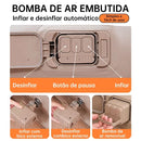 đïž Seu Conforto em Qualquer Lugar â ColchĂŁo InflĂĄvel Queen Solteiro Bomba RecarregĂĄvel