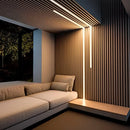 Perfil de 2 Metros de Embutir 33x28mm sem Fita de Led Preto