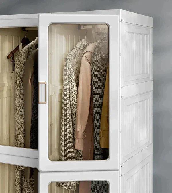 Super Closet Fast Dobrável Inteligente + 3 Caixas Organizadoras - Compre 1 leve 2 [QUEIMA DE ESTOQUE]