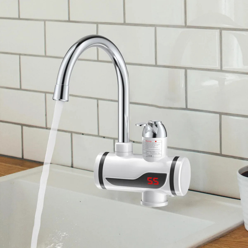 Aquecedor de Torneira Elétrico Com Torneira para Cozinha Banheiro 110V 220V 3000W