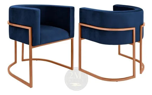 Kit 2 Poltronas Lua Luxo Varias Cores