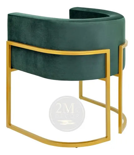 Kit 2 Poltronas Lua Luxo Varias Cores
