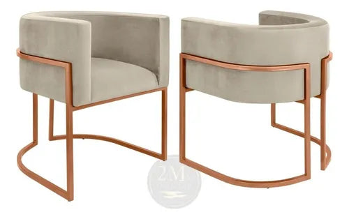 Kit 2 Poltronas Lua Luxo Varias Cores