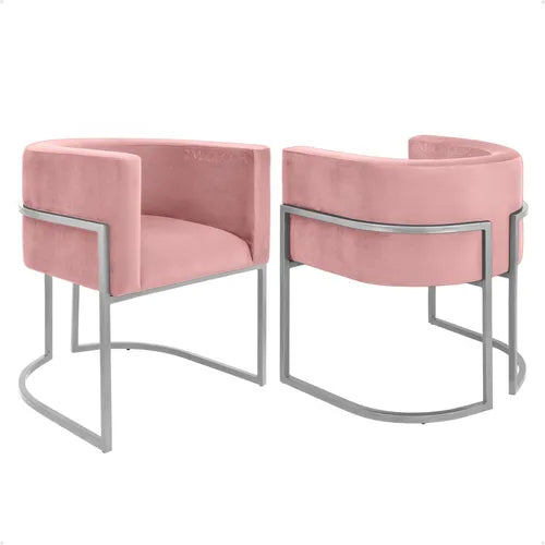 Kit 2 Poltronas Lua Luxo Varias Cores