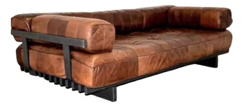 Sofá Estilo Industrial Tecido Impermeável Acquablock