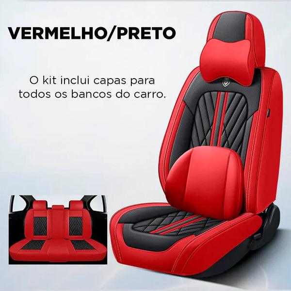 Kit Completo Capas de Bancos Automotivos Deluxe 2024 - Compre 1 leve 2 [PROMOÇÃO MÊS ANIVERSÁRIO 🦸‍♂️🚗]