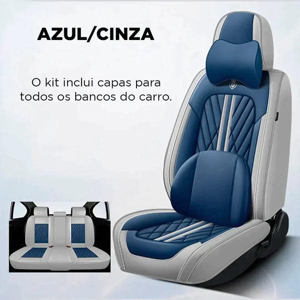 Kit Completo Capas de Bancos Automotivos Deluxe 2024 - Compre 1 leve 2 [PROMOÇÃO MÊS ANIVERSÁRIO 🦸‍♂️🚗]